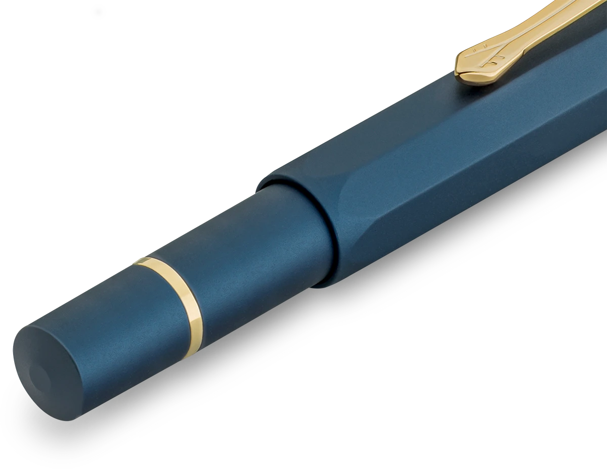 Kaweco PISTON SPORT AL Solo Navy/Gold M