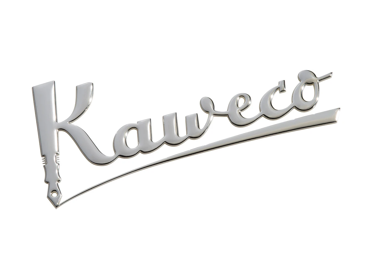 Kaweco Relief Sticker M Silber 15x6,6 cm, selbstklebend