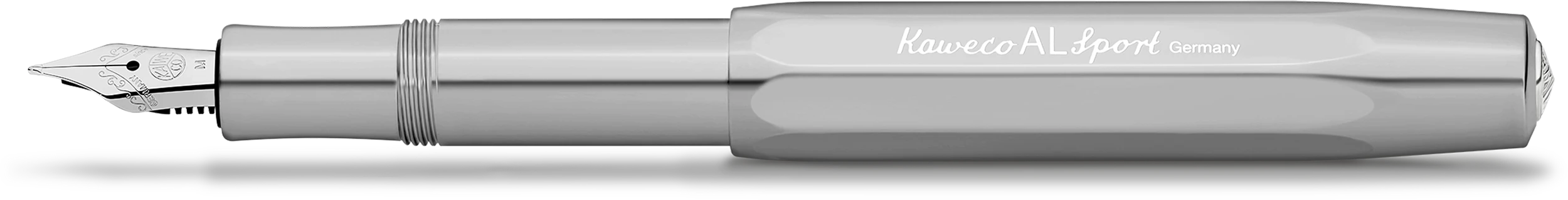 Kaweco AL SPORT Füllhalter Raw B | Breit