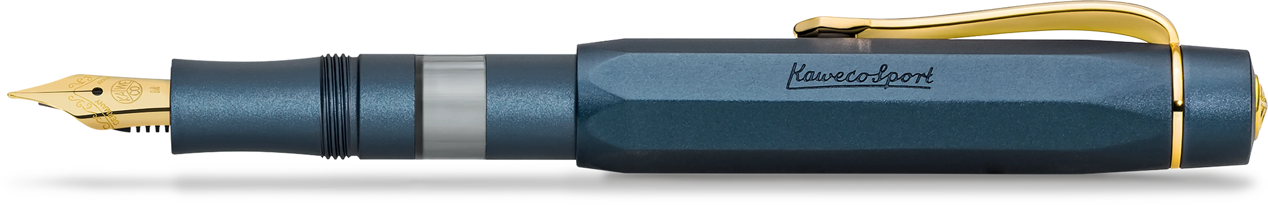 Kaweco PISTON SPORT AL Solo Navy/Gold