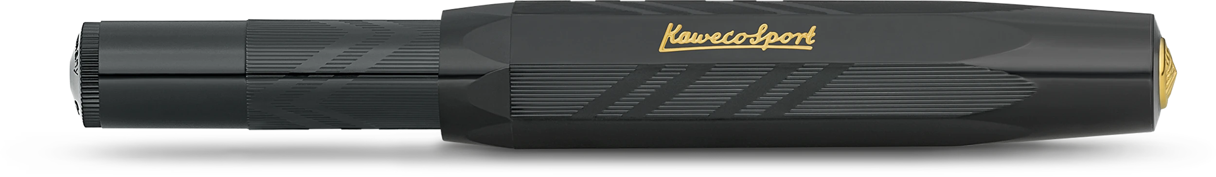 Kaweco CLASSIC SPORT Rollerball Guilloche Schwarz