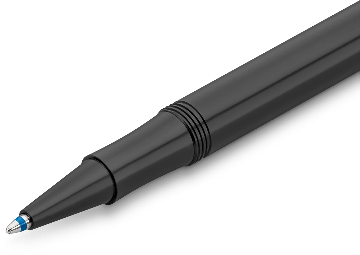 Kaweco LILIPUT Kugelschreiber mit Kappe Schwarz