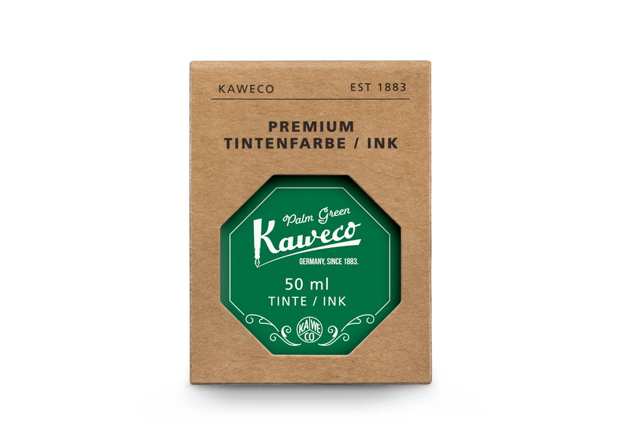 Kaweco Tintenglas Palm Green 50 ml