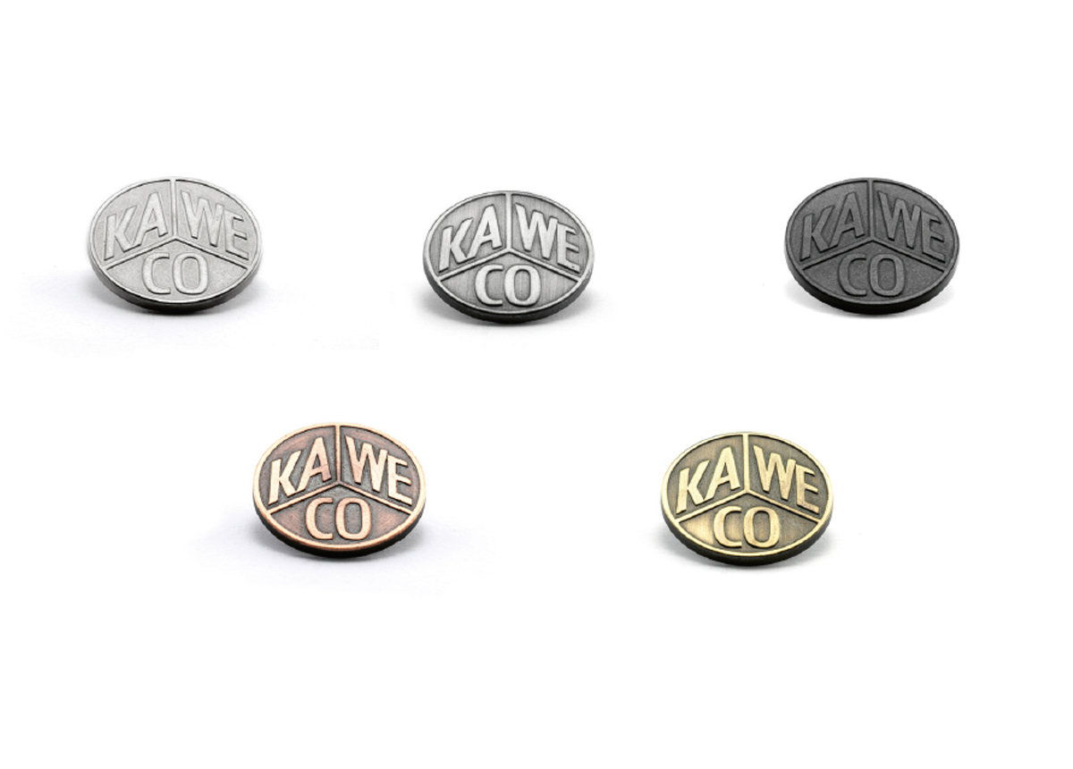 Kaweco Logo Münzen 5er Set