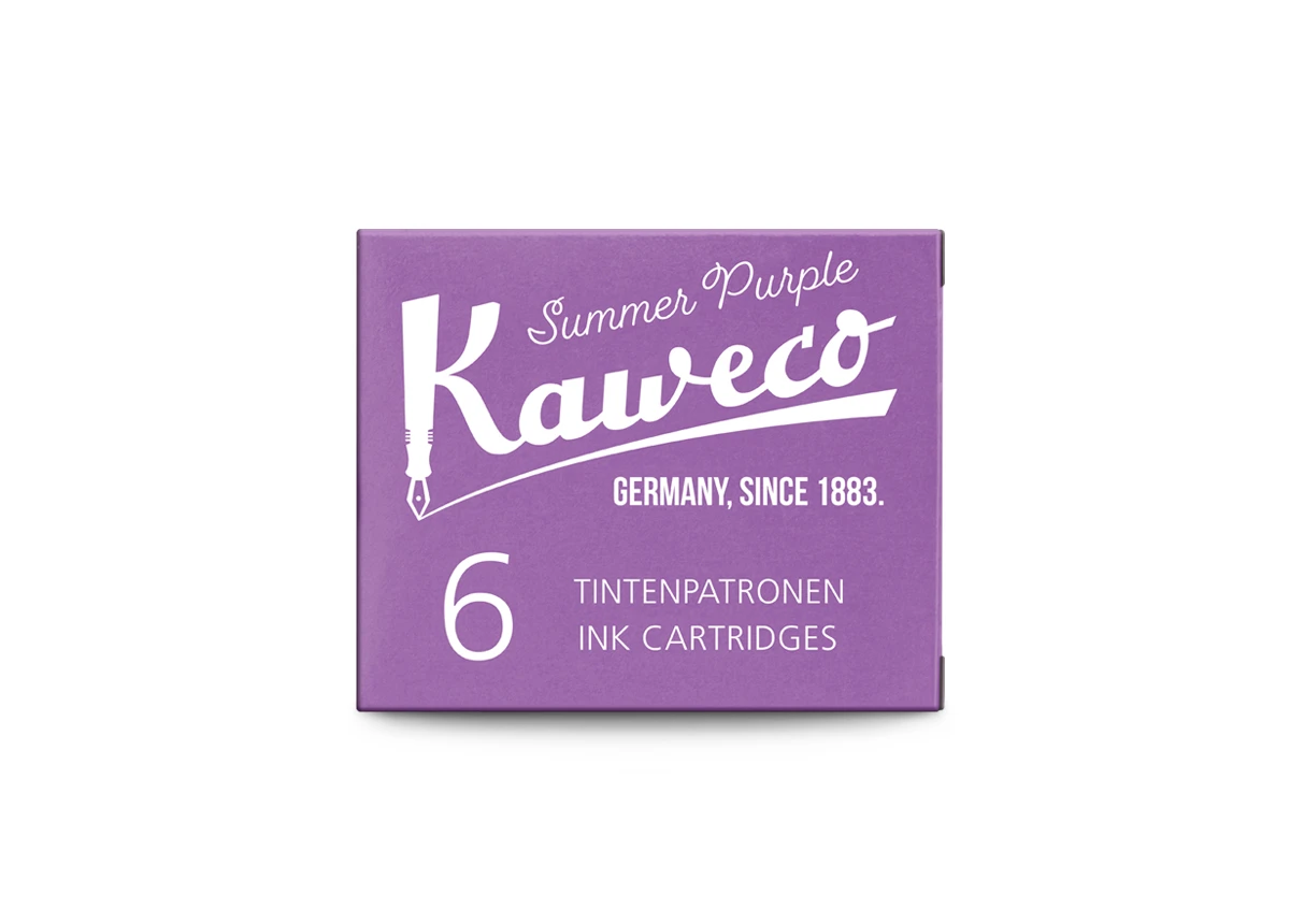 Kaweco Tintenpatronen Summer Purple 6-Pack