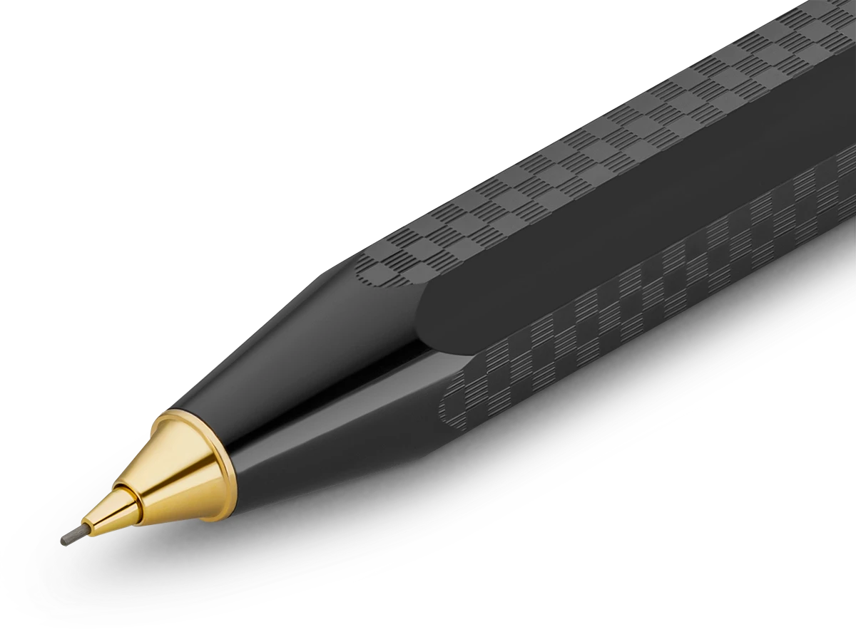 Kaweco CLASSIC SPORT Druckbleistift Chess Schwarz 0.7 mm