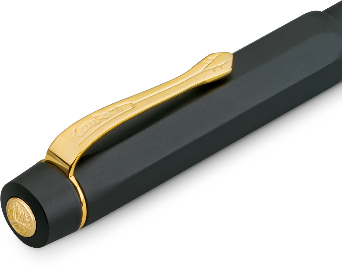 Kaweco PISTON SPORT AL Solo Schwarz/Gold M