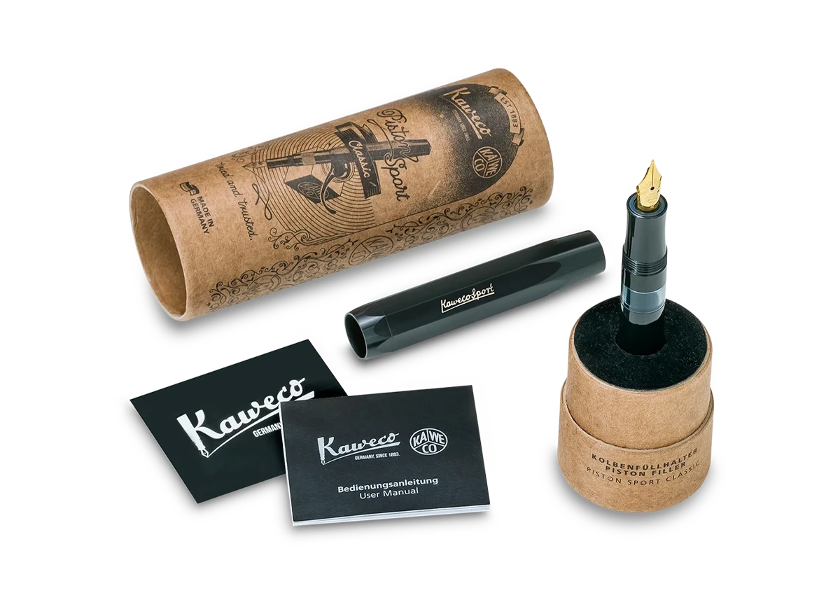 Kaweco PISTON SPORT Classic Schwarz M