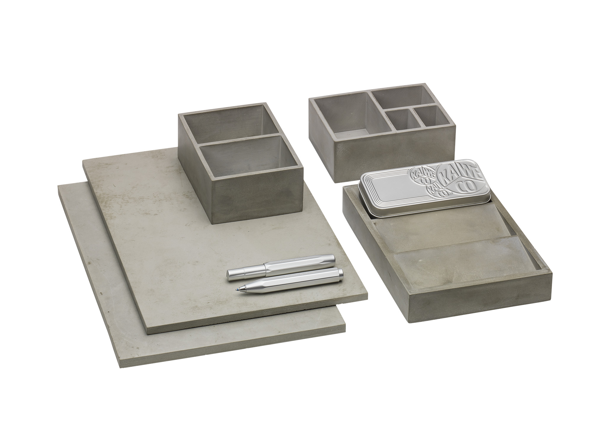 Kaweco Concrete Plates, 5er-Set