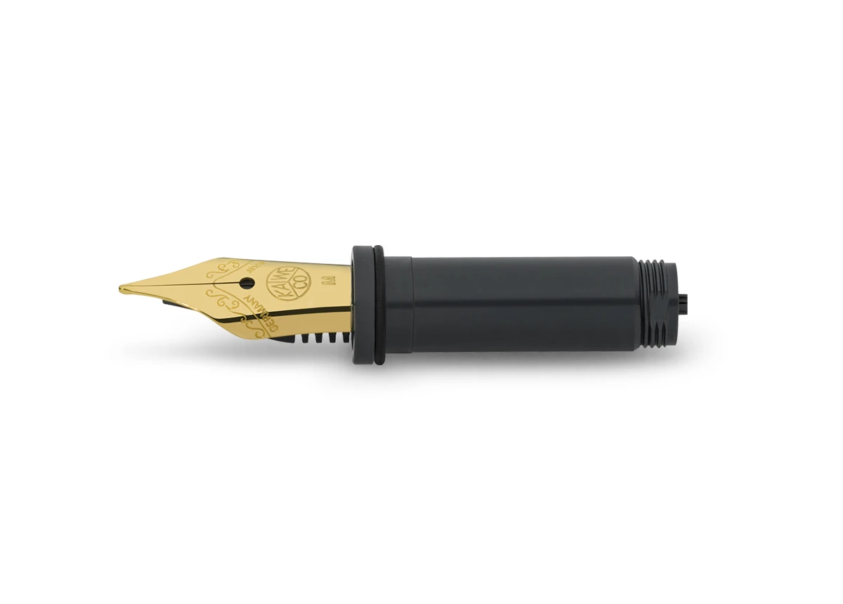 Kaweco Stahlfeder Vergoldet B 190 mit Gewinde f. KF