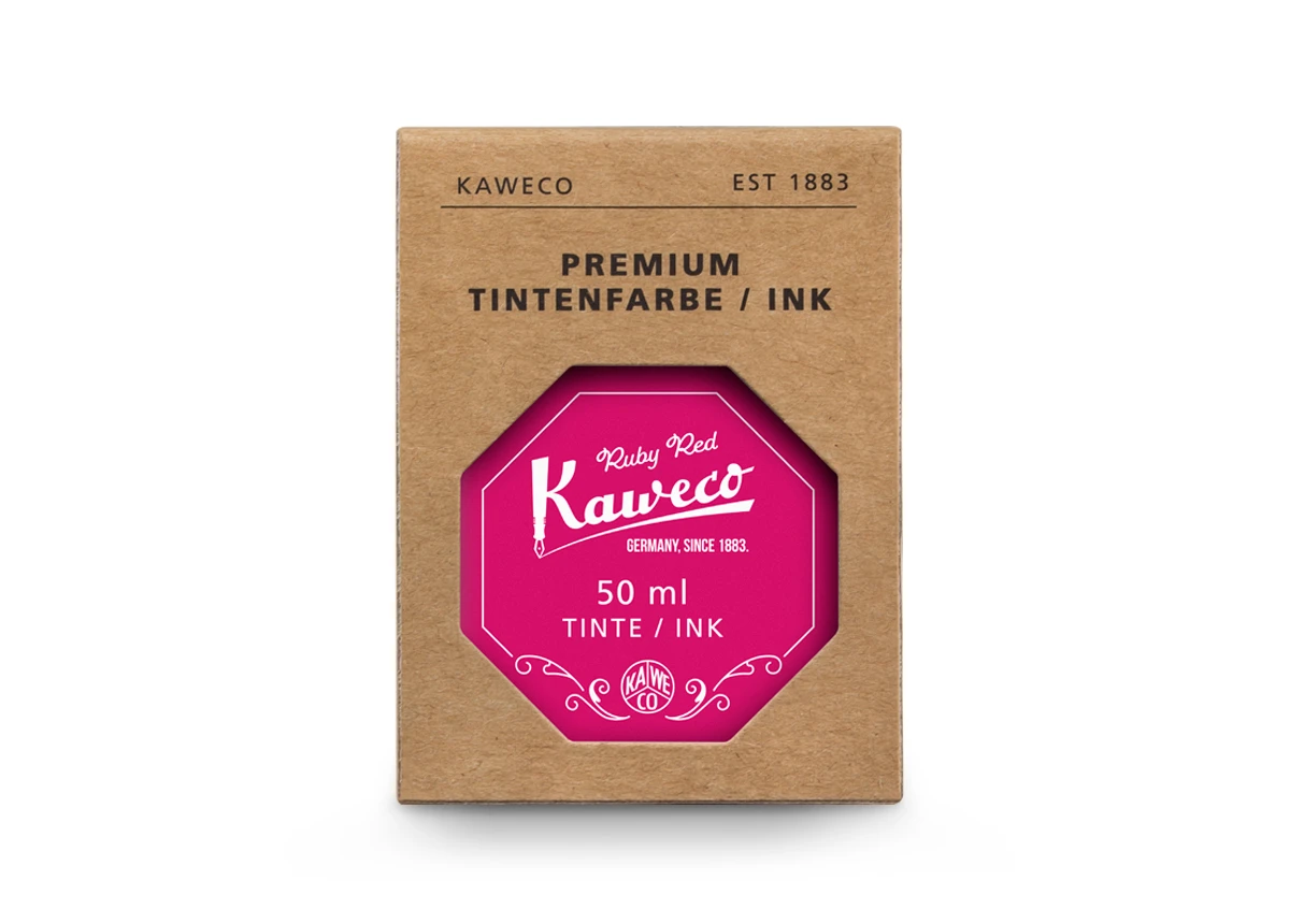 Kaweco Tintenglas Ruby Red 50 ml