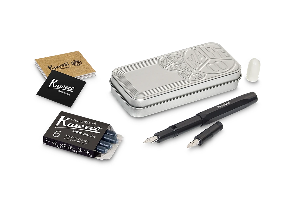 Kaweco SPORT Kalligrafie Set S Schwarz