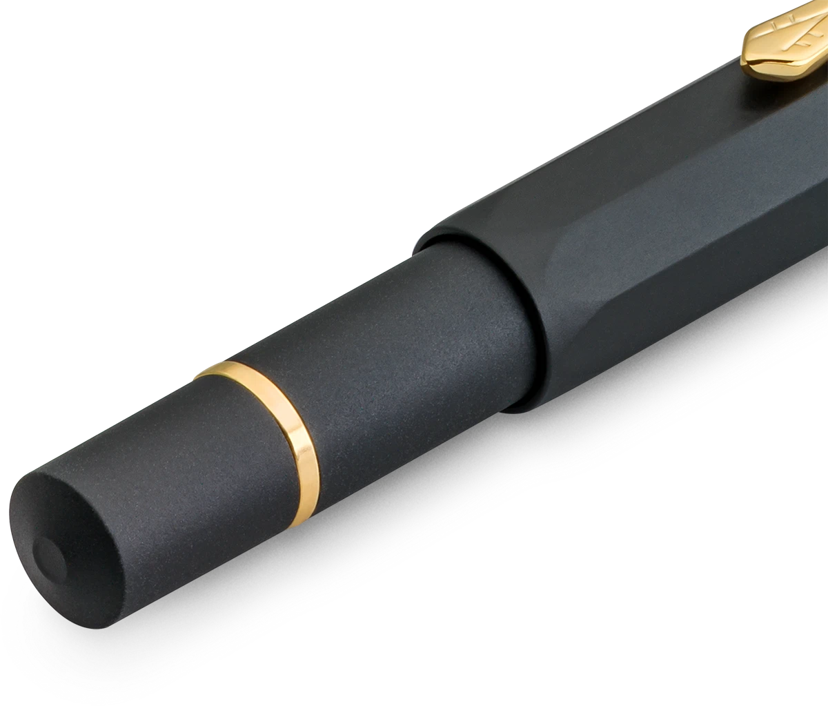 Kaweco PISTON SPORT AL Solo Schwarz/Gold M