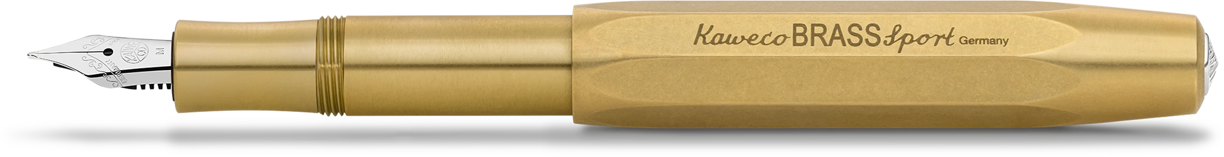 Kaweco BRASS SPORT Füllhalter B | Breit