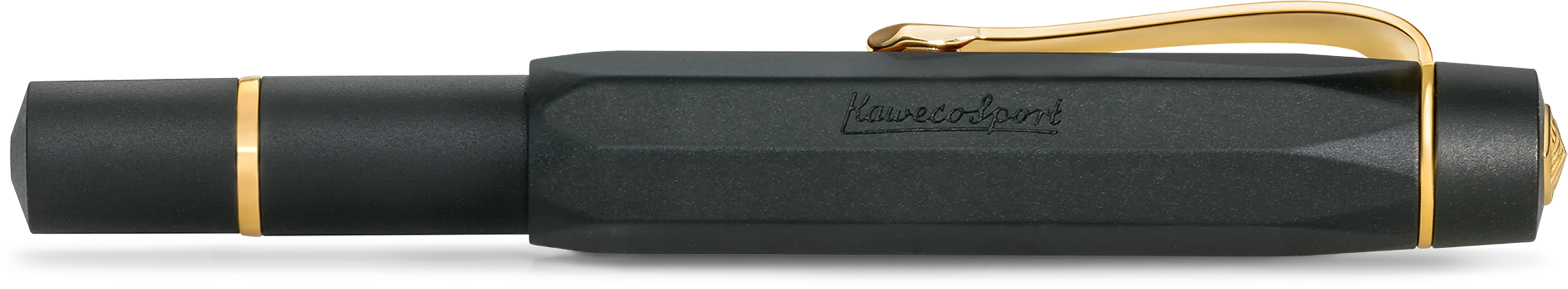 Kaweco PISTON SPORT AL Solo Schwarz/Gold M