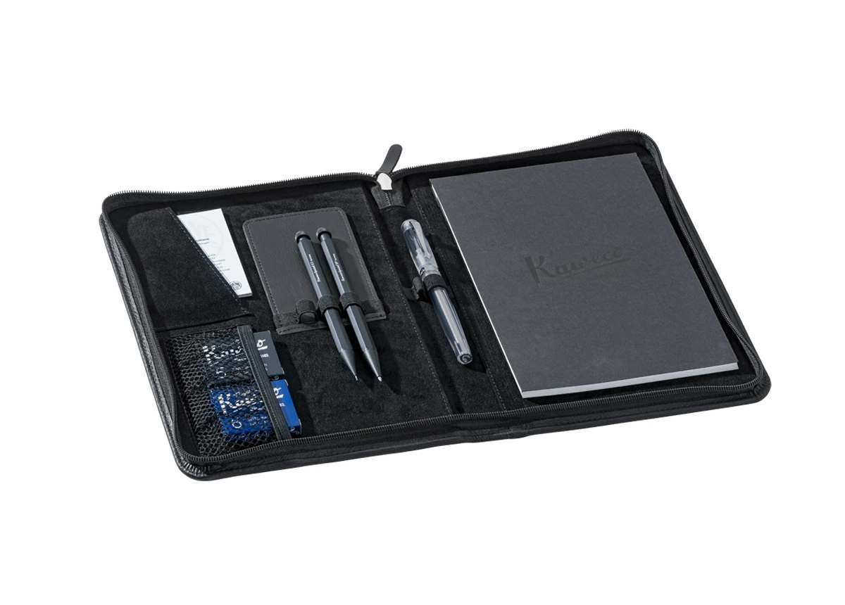 Kaweco Organiser A5 Echtleder Schwarz