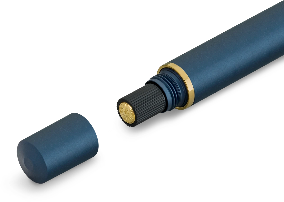Kaweco PISTON SPORT AL Solo Navy/Gold M