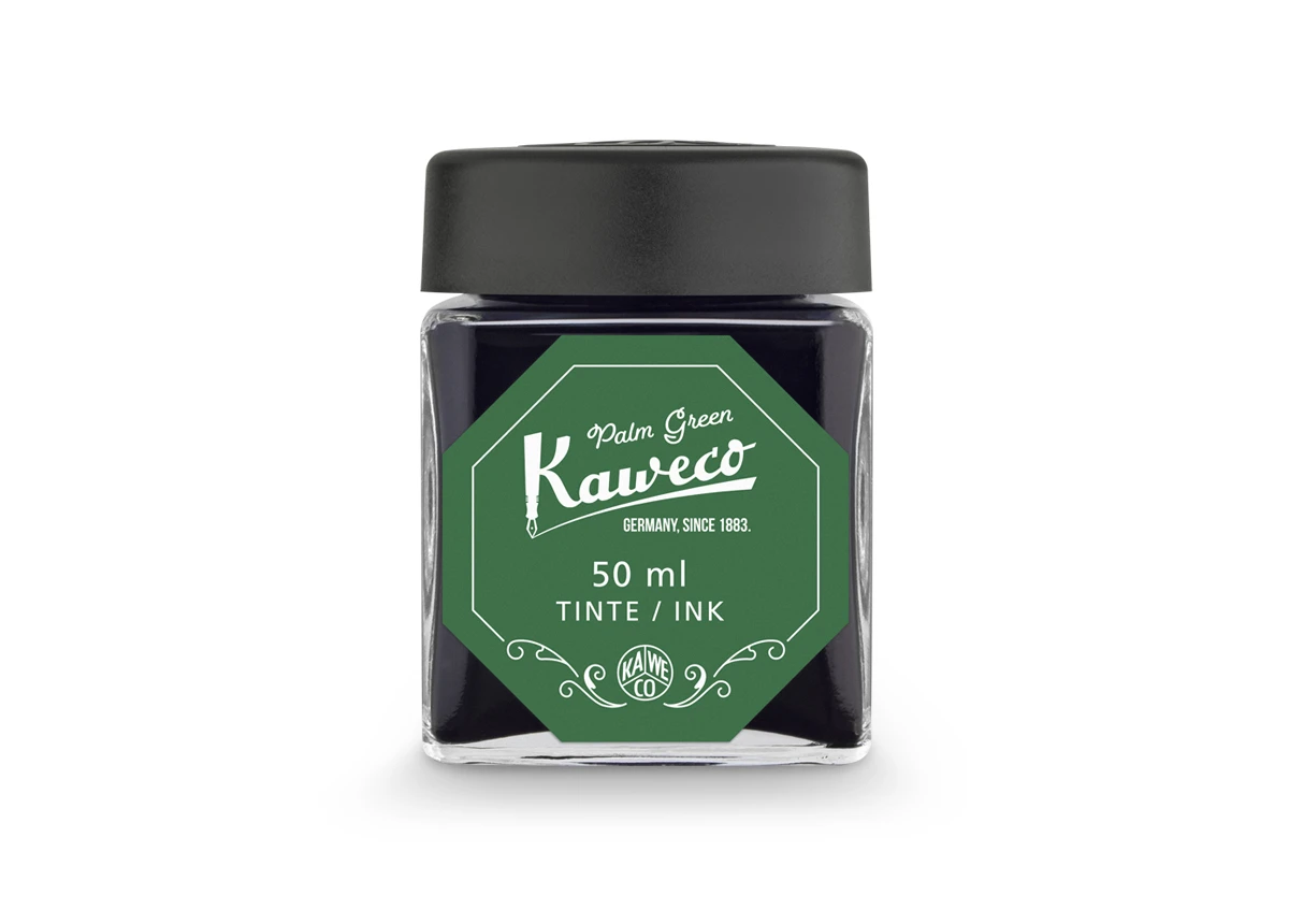 Kaweco Tintenglas Palm Green 50 ml