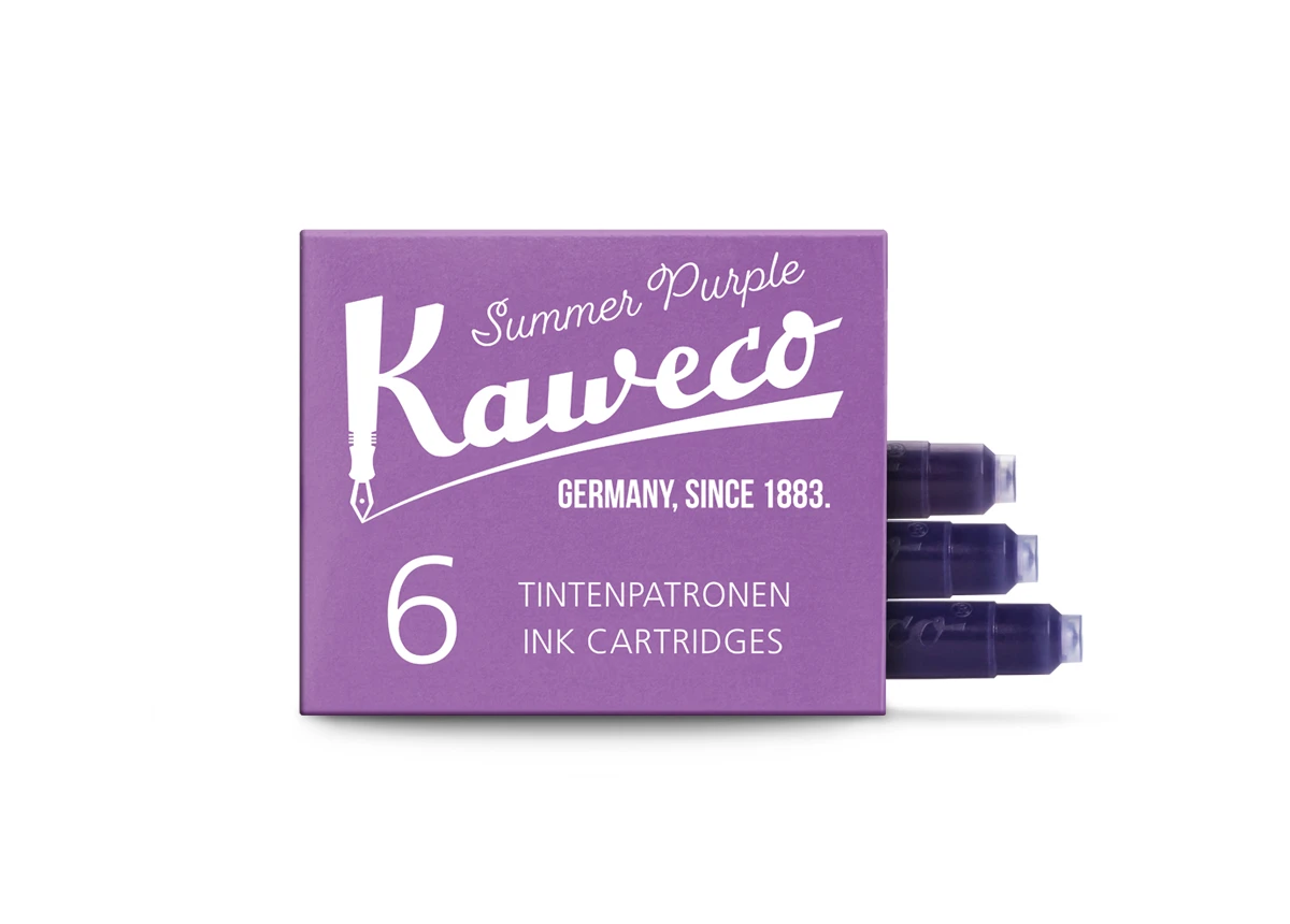Kaweco Tintenpatronen Summer Purple 6-Pack