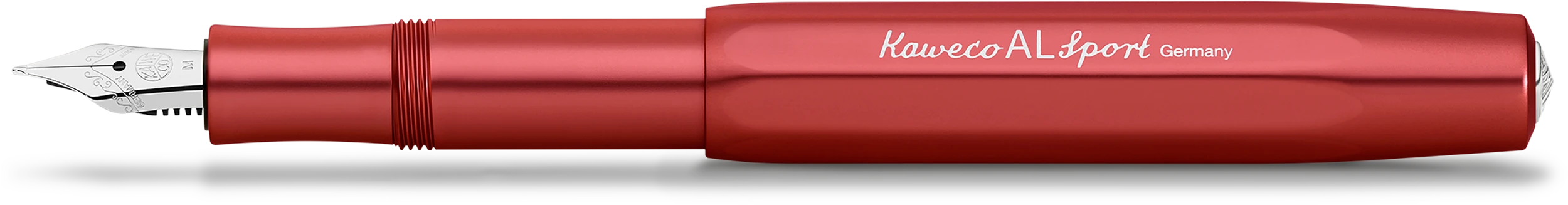 Kaweco AL SPORT Füllhalter Deep Red B | Breit