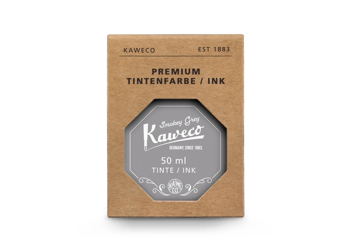 Kaweco Tintenglas Smoky Grey 50 ml