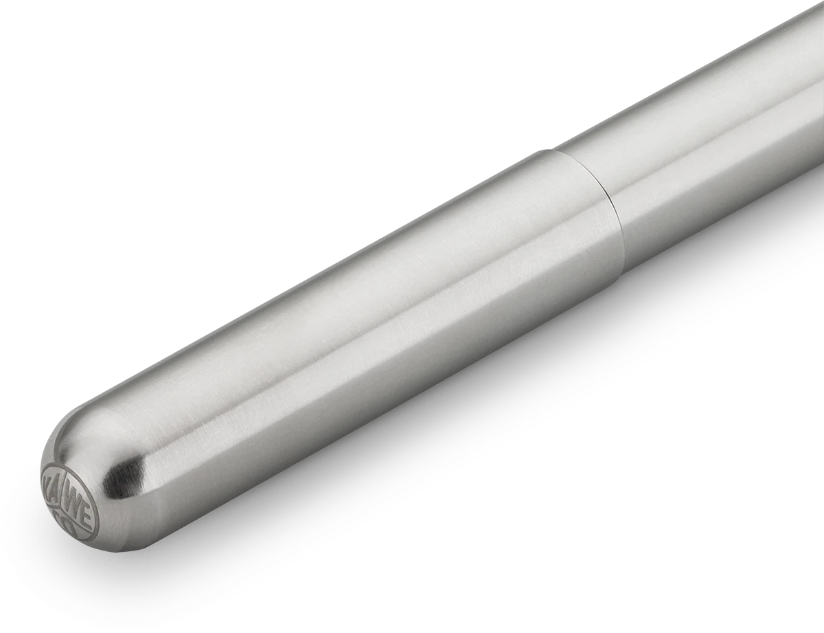 Kaweco LILIPUT Kugelschreiber mit Kappe Edelstahl