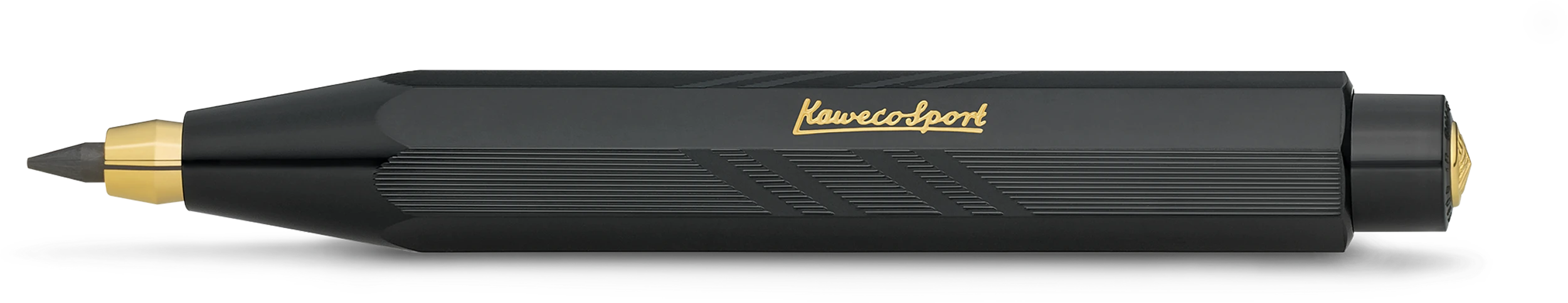 Kaweco CLASSIC SPORT Fallbleistift Guilloche Schwarz 3.2 mm