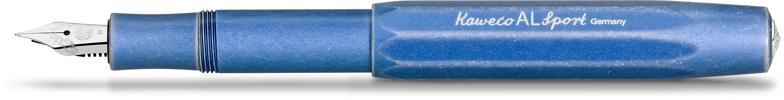 Kaweco AL SPORT Füllhalter Stonewashed Blau BB | Extra Breit