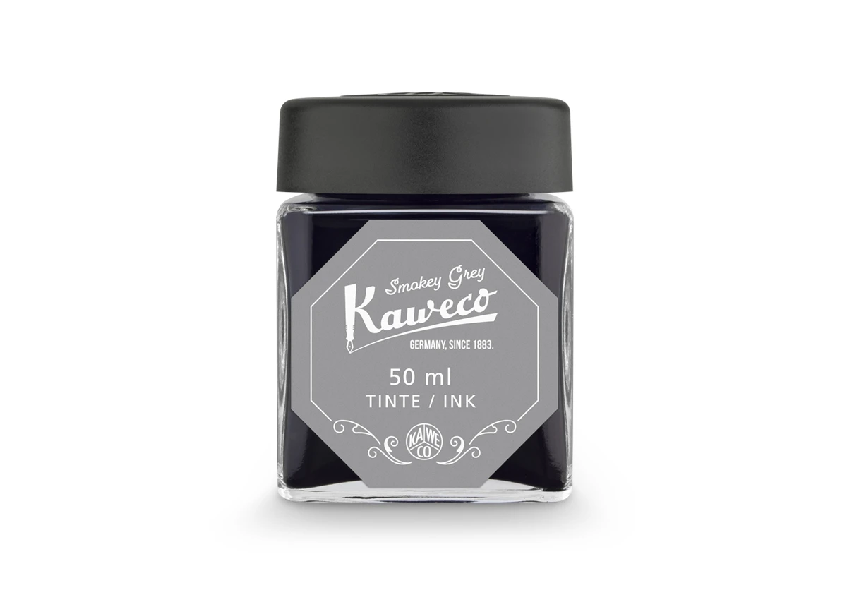 Kaweco Tintenglas Smoky Grey 50 ml