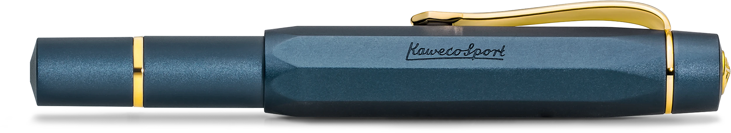 Kaweco PISTON SPORT AL Solo Navy/Gold M