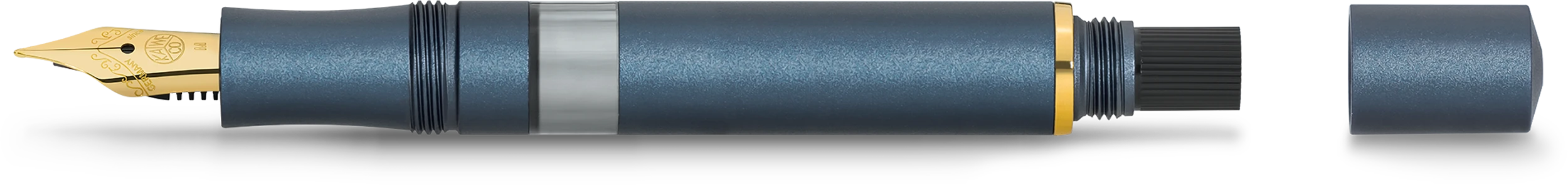 Kaweco PISTON SPORT AL Solo Navy/Gold M