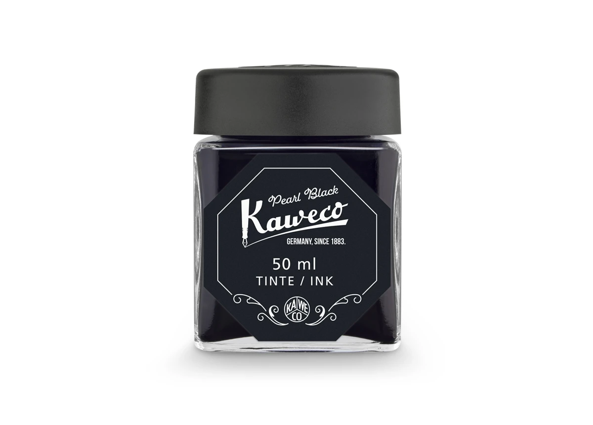 Kaweco Tintenglas Pearl Black 50 ml
