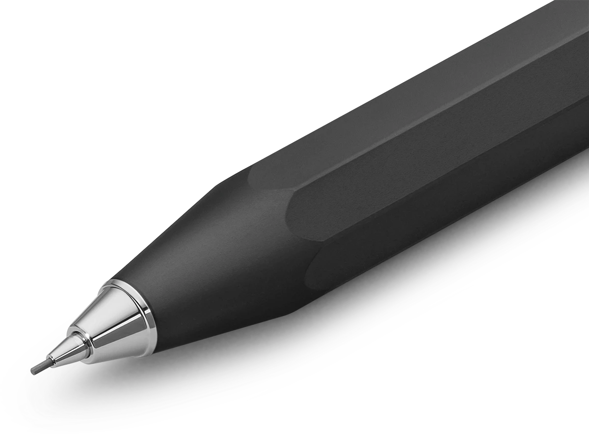 Kaweco AL SPORT Druckbleistift Schwarz 0.7 mm