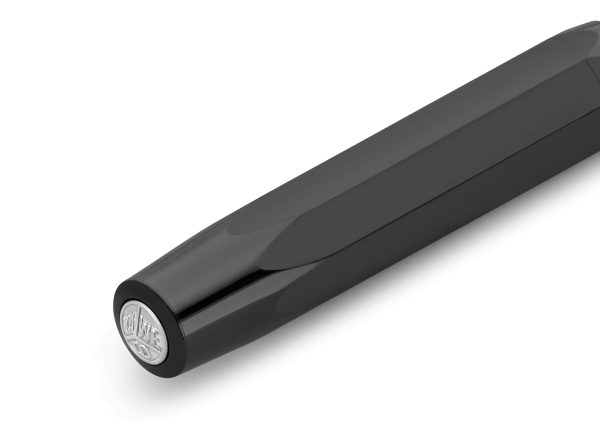Kaweco SKYLINE SPORT Füllhalter Schwarz - Premium Füller Mit Stahlfeder Für Tintenpatronen