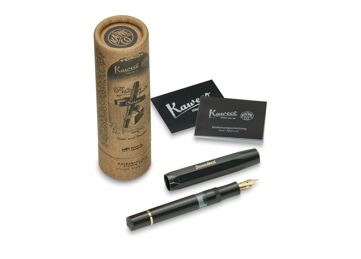 Kaweco Piston Sport Black FP Medium 11000336 - Image 4