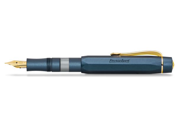 Kaweco PISTON SPORT AL Navy/Gold