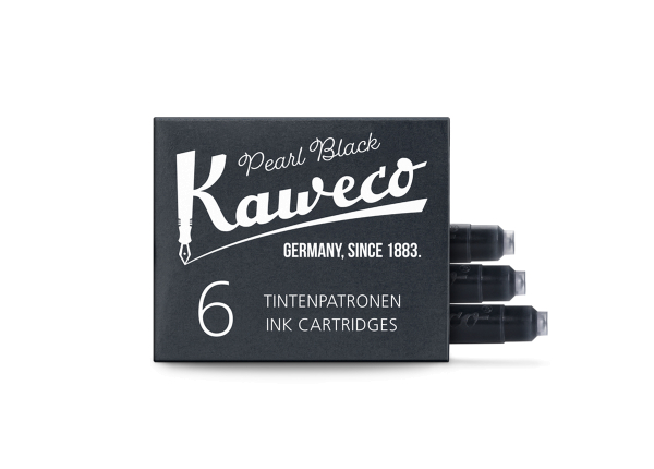 Kaweco Patronen 2 Pakete Tinte Schwarz neu # 