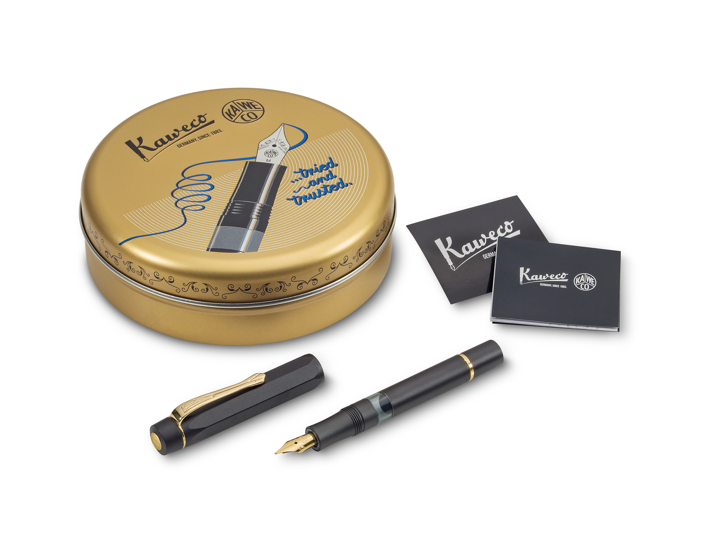 Kaweco Piston Sport AL Solo Black FP Medium 11000327 - Image 6