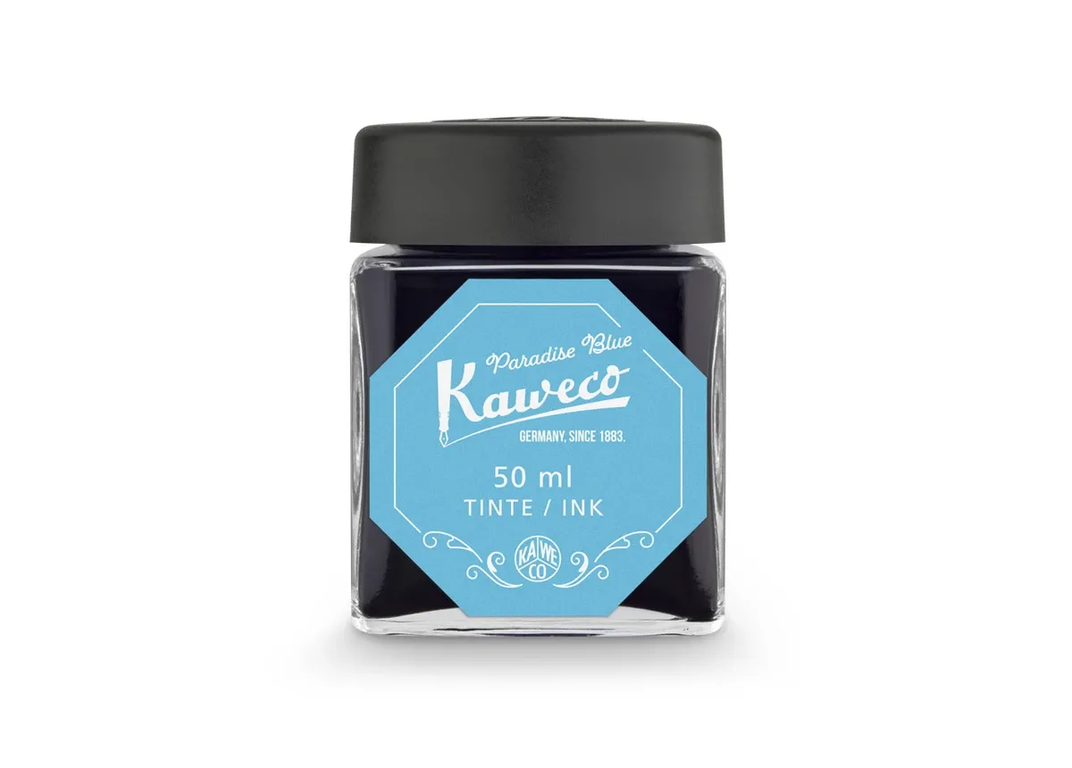 Kaweco Fountain Pen Ink 50ml - Paradise Blue