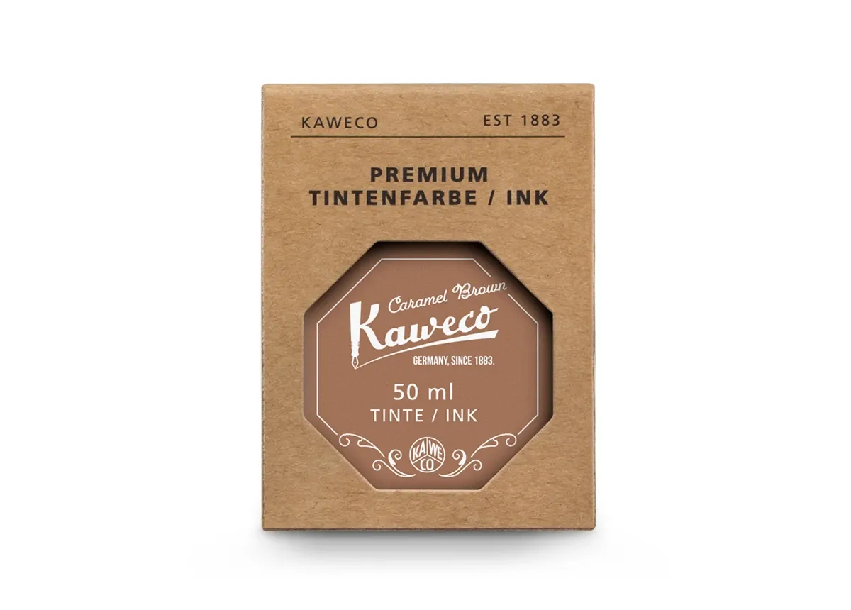 Kaweco Fountain Pen Ink 50ml - Caramel Brown