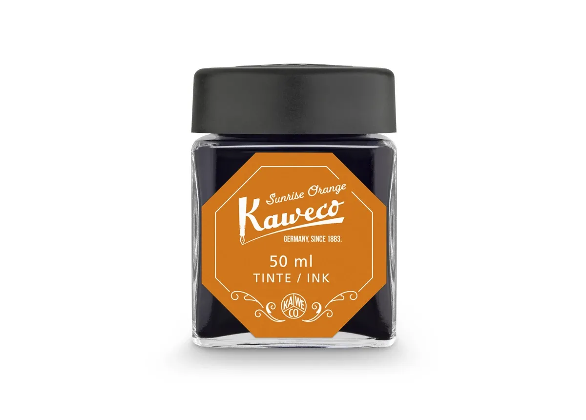 Kaweco Fountain Pen Ink 50ml - Sunrise Orange