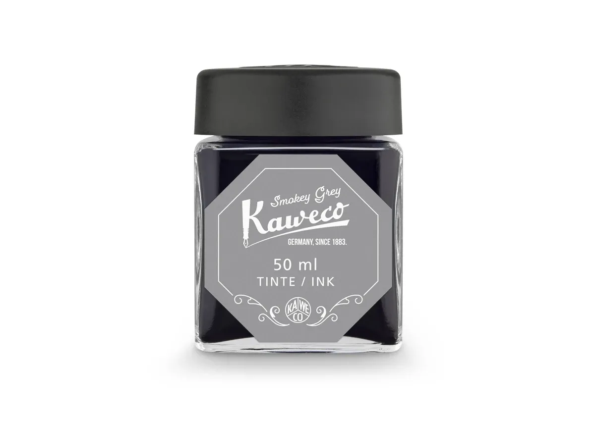 Kaweco Fountain Pen Ink 50ml - Smoky Grey